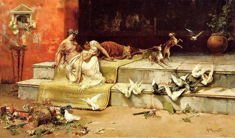 Juan Luna Las Damas Romanas